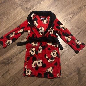 Mickey Mouse toddler boy 4 robe